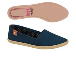Sapatilha Feminina Moleca - 5287210 - Azul-marinho