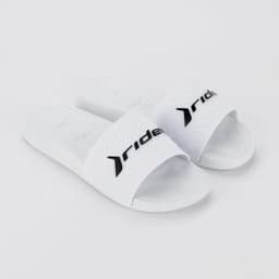 Chinelo Masculino Rider Step Slide - 12265 - Branco/Preto