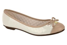 Sapatilha Feminino Moleca - 50271407 - Off-white/Bege