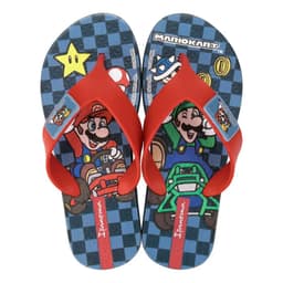 Chinelo Infantil Ipanema Super Mario - 27161 - Azul/Azul/Vermelho