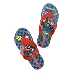 Chinelo Infantil Ipanema Super Mario - 27161 - Azul/Azul/Vermelho