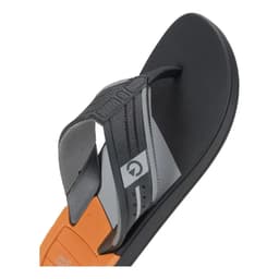Chinelo Infantil Cartago Dallas - 12216 - Preto/Cinza/Laranja