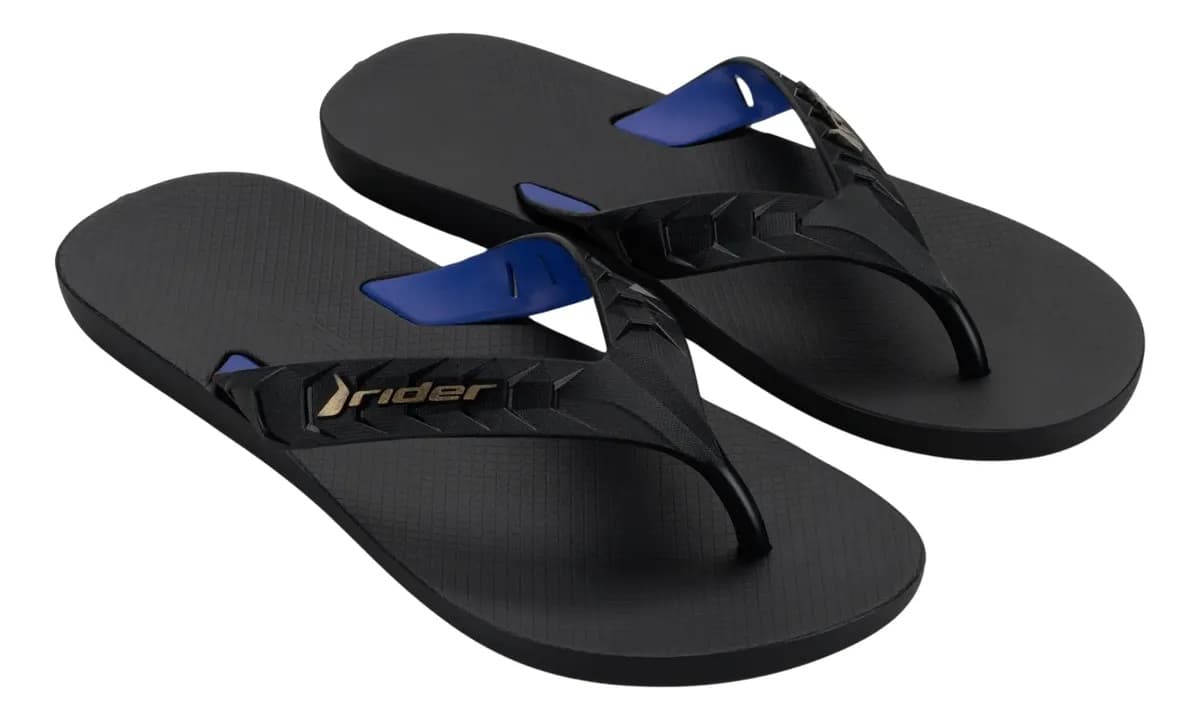 Preto/Azul/Dourado