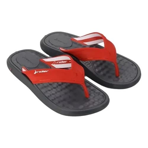 Cinza/Vermelho/Branco