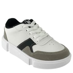 Tenis Infantil Molekinho - 2838123 - Branco/Cinza/Preto