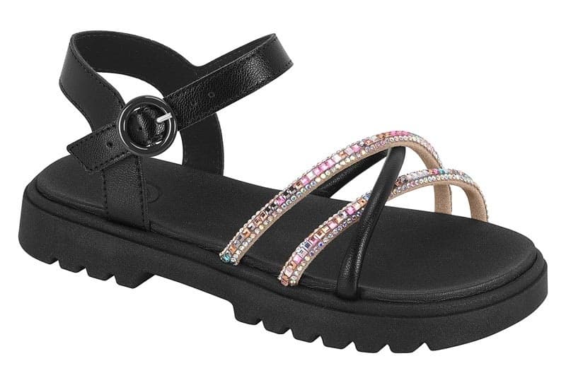Preto/Cristal/Abstrato Multicolor Rosa