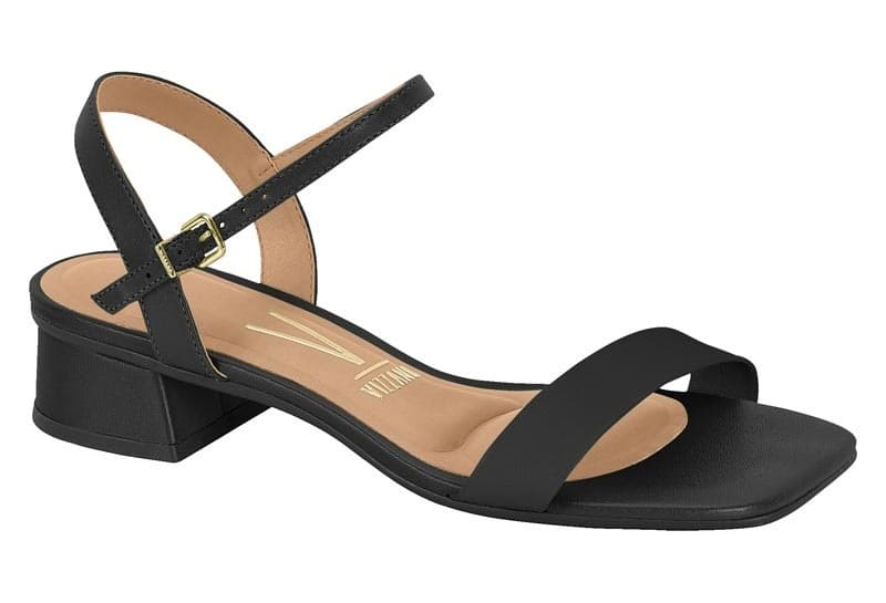 Sandália Feminina Salto Grosso Vizzano - 6454111