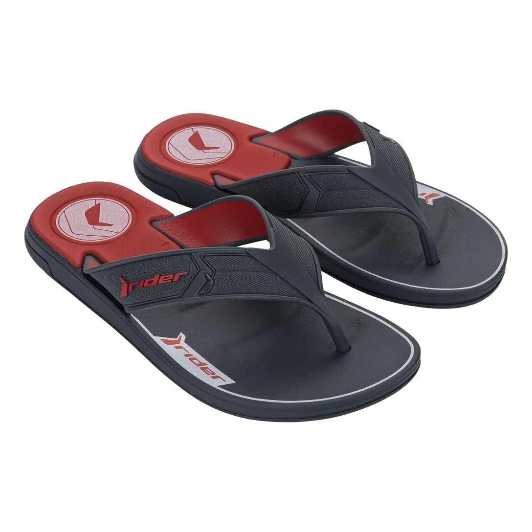 Cinza/Vermelho