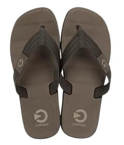 Chinelo Masculino Cartago Aspen - 12516 - Marrom/Marrom