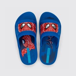 Chinelo Infantil Ipanema Marvel Sport Slide REF: 27413 - Azul/Vermelho