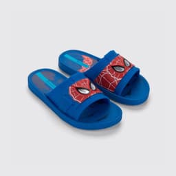 Chinelo Infantil Ipanema Marvel Sport Slide REF: 27413 - Azul/Vermelho