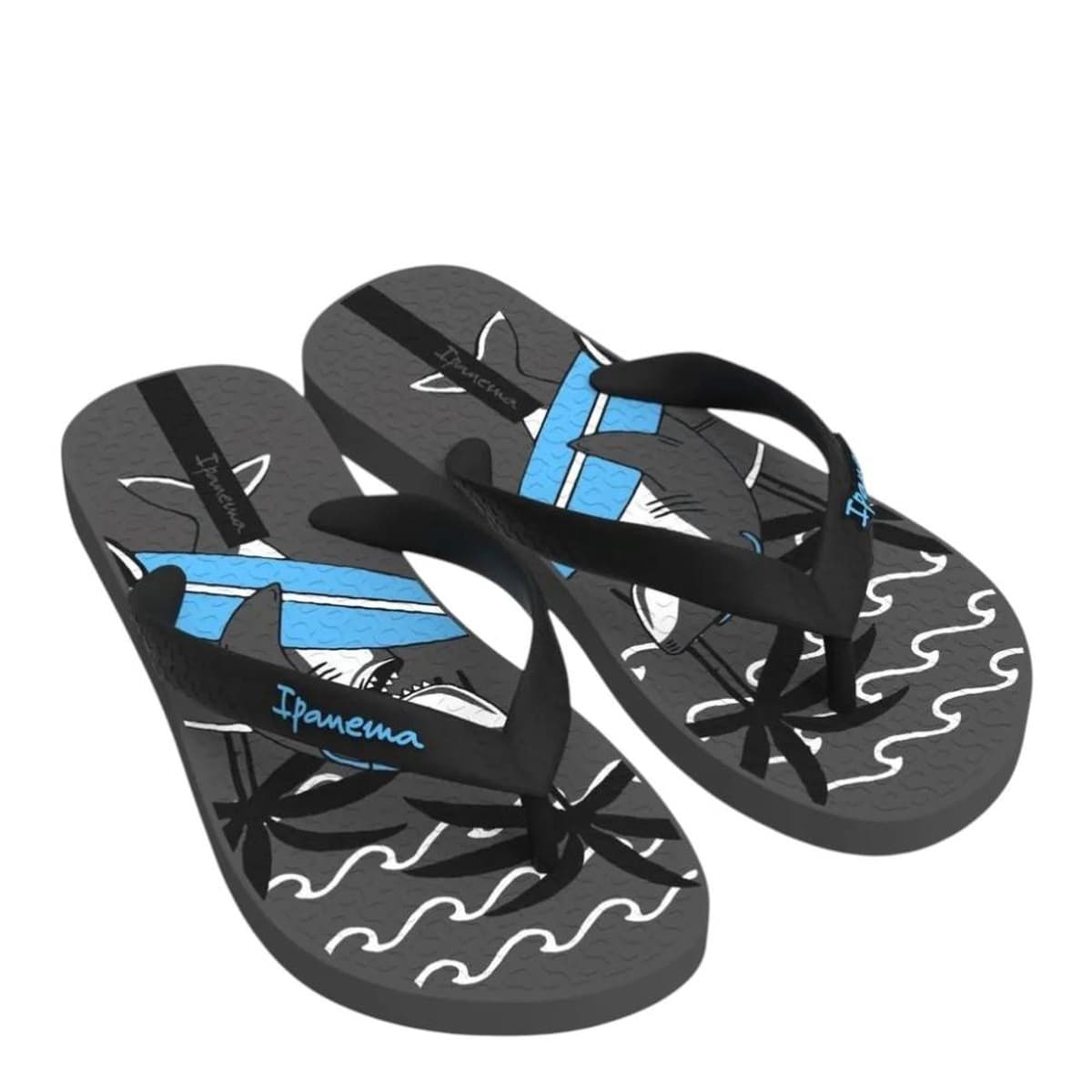 Cinza/Preto/Azul