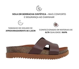 Tamanco Moleca - 5500100 - Chocolate