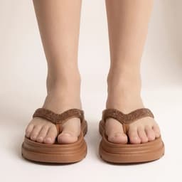 Tamanco Modare - 7200110 - Bege/Camel/Peach Claro