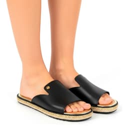 Tamanco Feminino Moleca - 54131331 - Preto