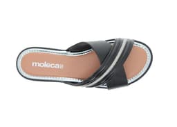 Tamanco Moleca - 54131535 - Preto/Cristal