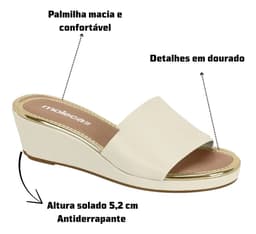 Tamanco Moleca - 5512307 - Off-white