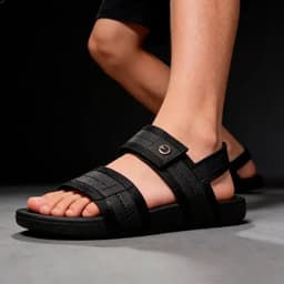 Sandália Cartago Atlanta 12506 - Preto