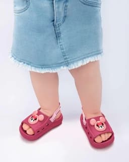 Sandália Infantil Disney Queridos Grendene baby - 22993 - Rosa