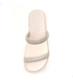 Sandália Moleca - 5489115 - Off-white/Cristal/Off-white