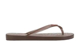 Chinelo Ipanema Oasis - 26571 - Marrom/Glitter Rosa