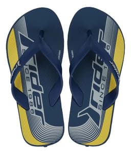 Chinelo Infantil Rider Feel Urban - 12342 - Azul/Cinza/Amarelo