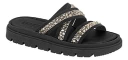 Tamanco Moleca - 5504108 - Preto/Preto Diamante/Níquel/Preto