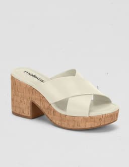 Tamanco Moleca - 5549100 - Off-white/Natural