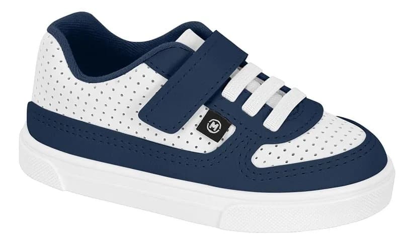 Branco/Azul-marinho