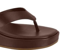 Tamanco Beira Rio - 8584100 - Chocolate