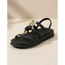 Sandália Moleca - 5556115 - Preto