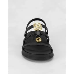 Sandália Moleca - 5556115 - Preto