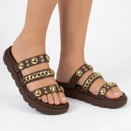 Tamanco Vizzano - 6510102 - Chocolate