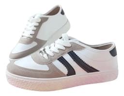 Tenis Moleca - 5712330 - Branco/Off-white/Preto