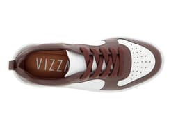 Tenis Vizzano - 1466206 - Branco/Chocolate