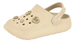 Sandália Molekinha - 2591103 - Creme