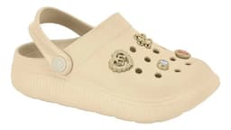 Sandália Molekinha - 2591103 - Creme