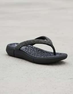 Tamanco Modare - 7142145 - Preto/Preto/Preto Diamante