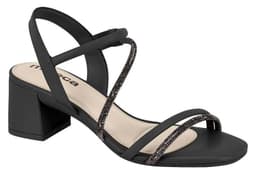 Sandália Moleca - 5496127 - Preto/Preto/Hematita