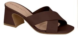 Tamanco Beira Rio - 8585100 - Chocolate