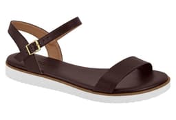 Sandália Beira Rio - 8587201 - Cacau