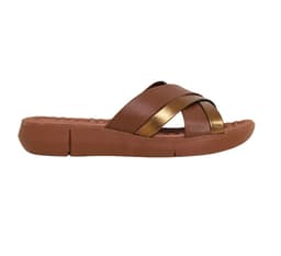 Tamanco Modare - 7142144 - Avelã/Bronze
