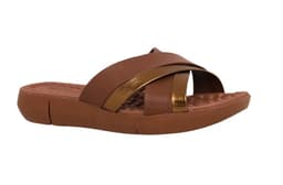 Tamanco Modare - 7142144 - Avelã/Bronze
