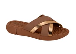 Tamanco Modare - 7142144 - Avelã/Bronze