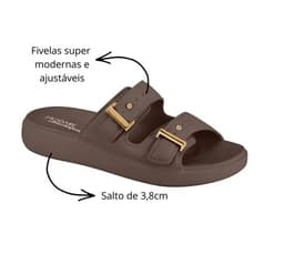 Tamanco Modare - 7232100 - Chocolate