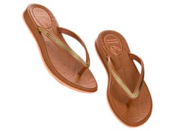 Chinelo Ipanema Shine - 27570 - Marrom/Rosa
