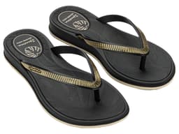 Chinelo Ipanema Shine - 27570 - Preto/Bege