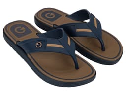 Chinelo Cartago Belgrado - 12612 - Azul/Azul/Marrom