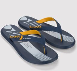 Chinelo Masculino Rider R1 Prime - 12438 - Azul/Branco/Amarelo