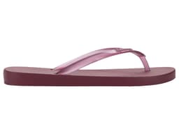 Chinelo Feminino ipanema Classica Fine - 26603 - Bordô/Vermelho Transparente